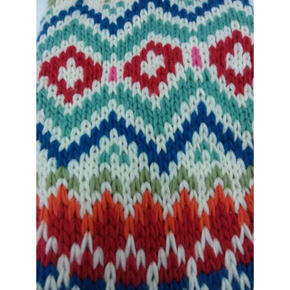 Pottery Barn Phillip Holiday Merry and Bright Knit Christmas Stocking Nordic 27 - Picture 3 of 9